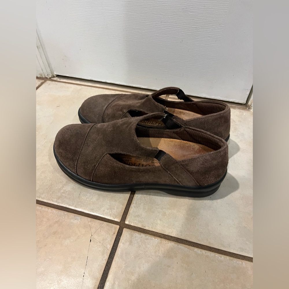 Birkenstock Footprints Sedona Sand Brown Suede Women’s Shoes EU40 US9